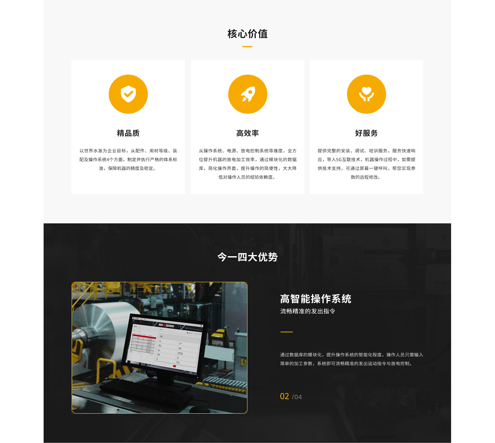 今一國(guó)產(chǎn)火花機(jī)網(wǎng)站設(shè)計(jì)