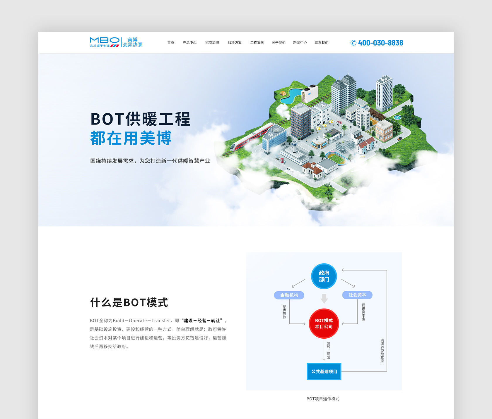 美博空氣能熱泵網(wǎng)站設(shè)計(jì)